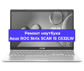 Чистка от пыли и замена термопасты на ноутбуке Asus ROG Strix SCAR 15 G532LW в Екатеринбурге